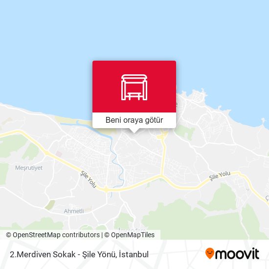 2.Merdiven Sokak - Şile Yönü harita