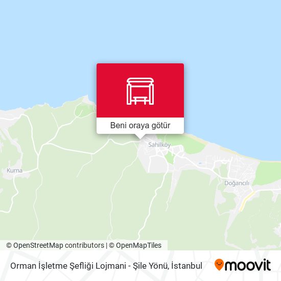 Orman İşletme Şefliği Lojmani - Şile Yönü harita