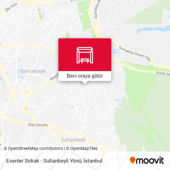 Esenler Sokak - Sultanbeyli Yönü harita