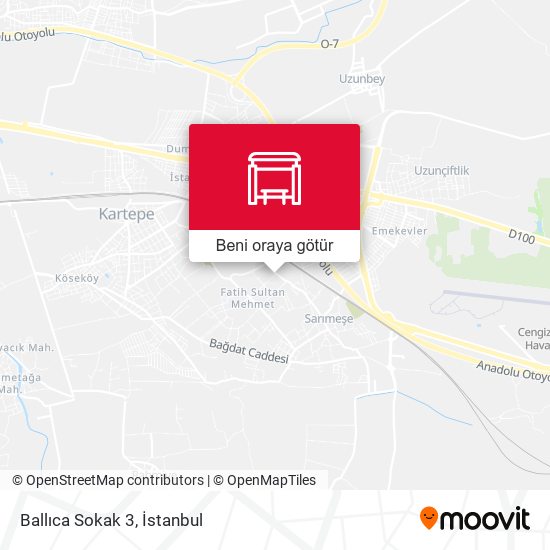 Ballıca  Sokak 3 harita