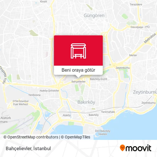Bahçelievler harita