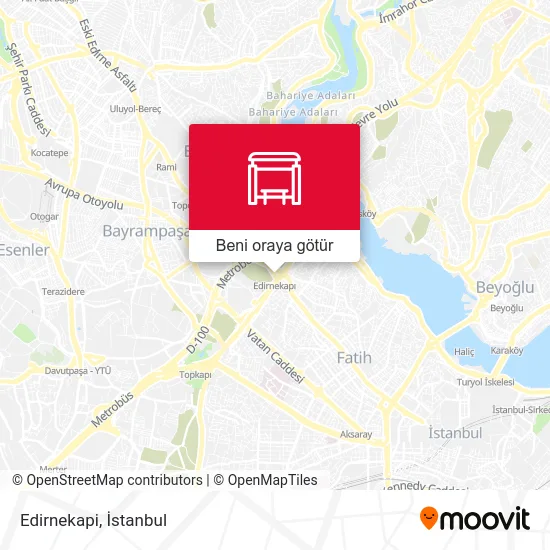 Edirnekapi harita