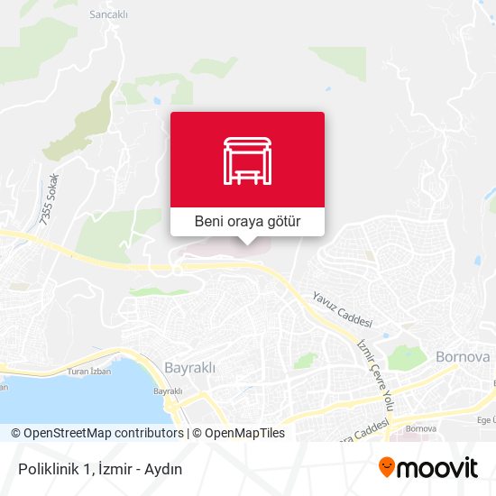 Poliklinik 1 harita