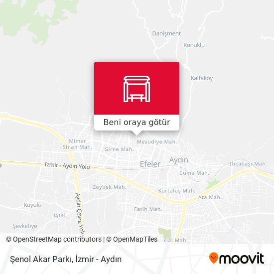 Şenol Akar Parkı harita