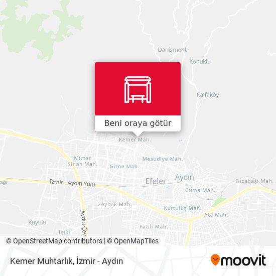 Kemer Muhtarlık harita