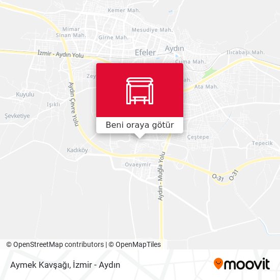 Aymek Kavşağı harita