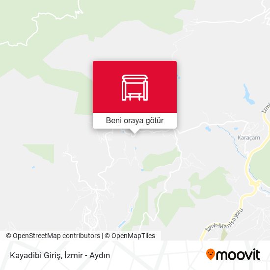 Kayadibi Giriş harita