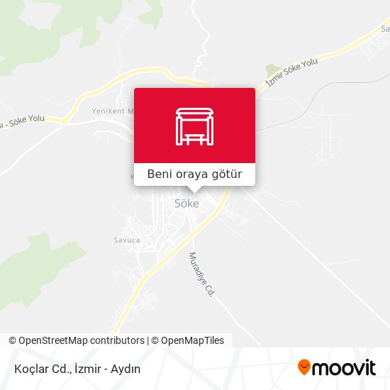 Koçlar Cd. harita