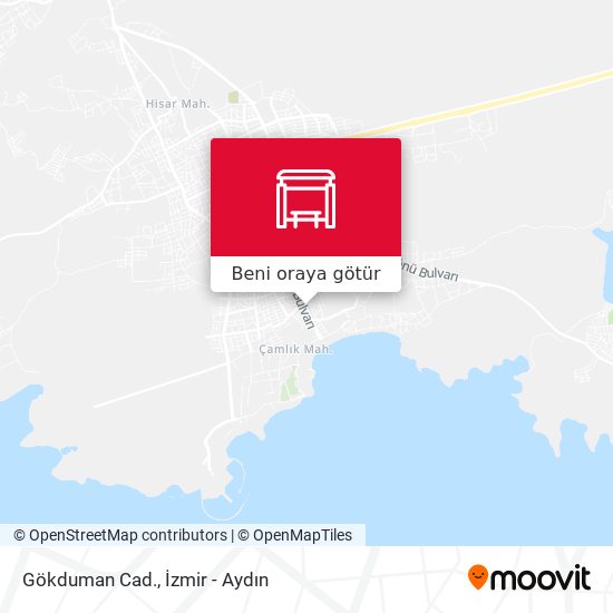 Gökduman Cad. harita