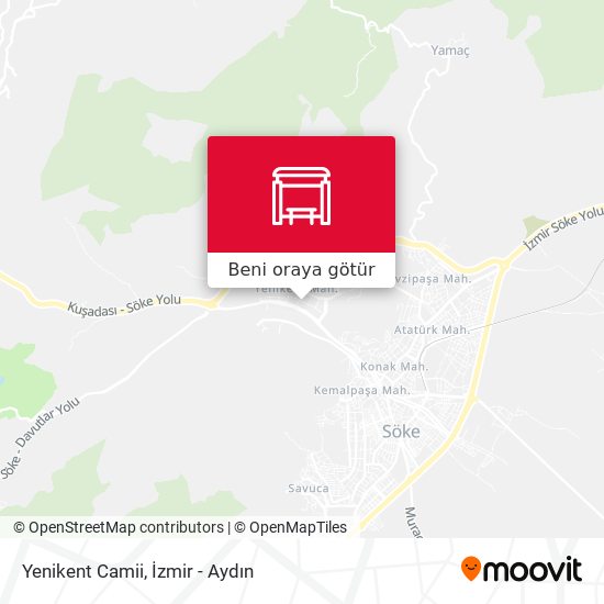 Yenikent Camii harita