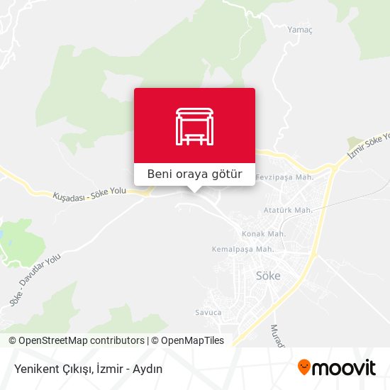 Yenikent Çıkışı harita