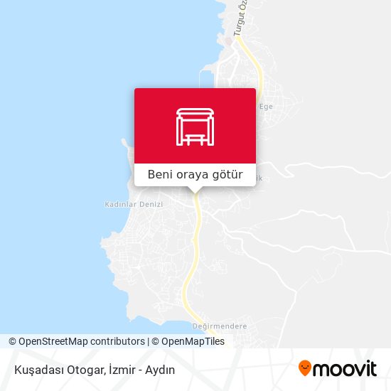 Kuşadası Otogar harita