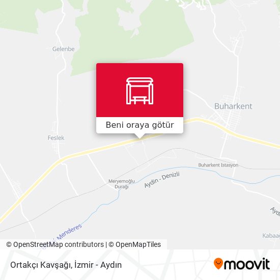 Ortakçı Kavşağı harita
