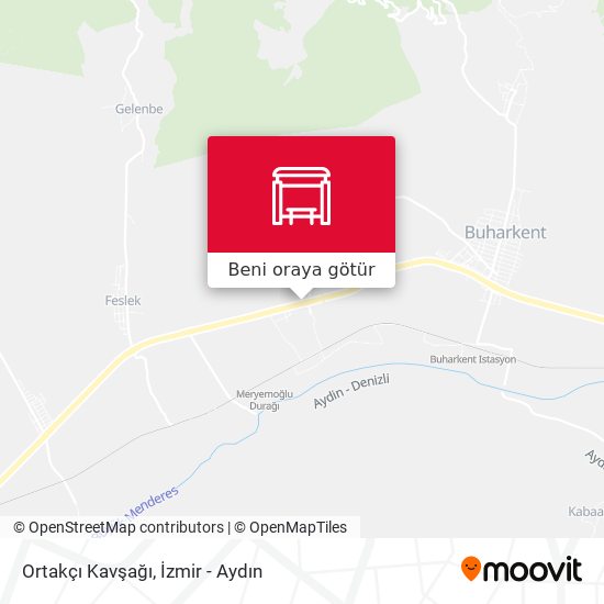 Ortakçı Kavşağı harita