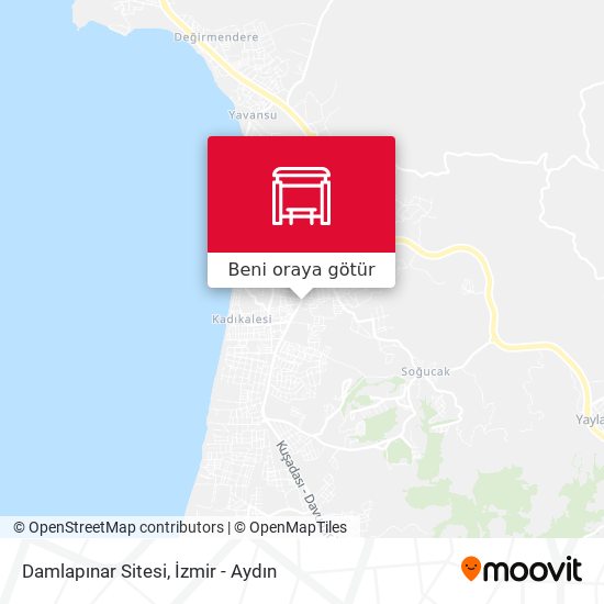 Damlapınar Sitesi harita