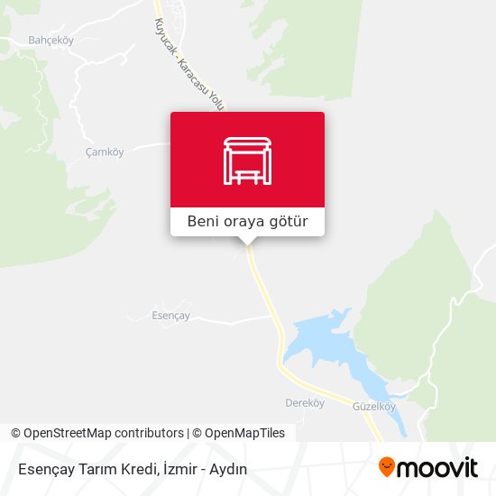 Esençay Tarım Kredi harita