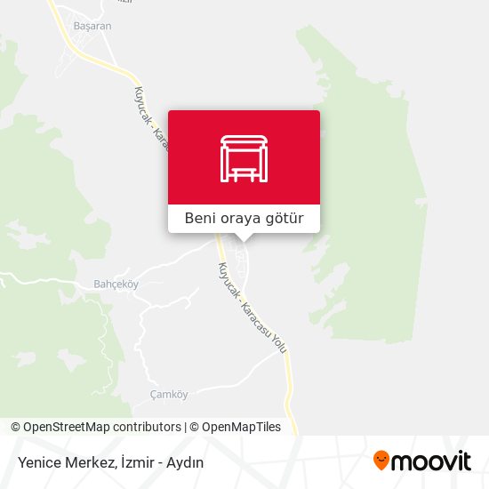 Yenice Merkez harita