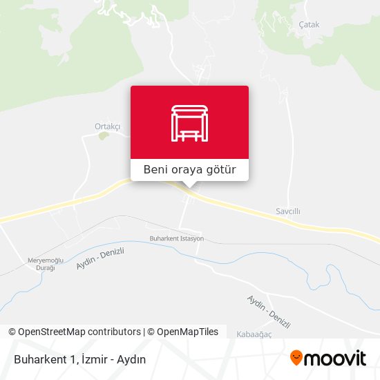 Buharkent 1 harita