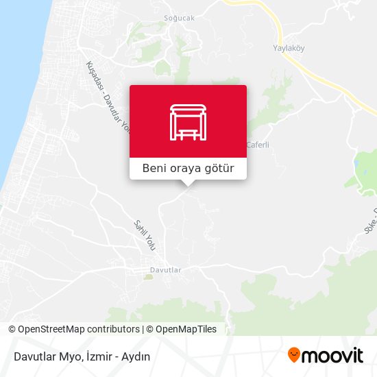 Davutlar Myo harita