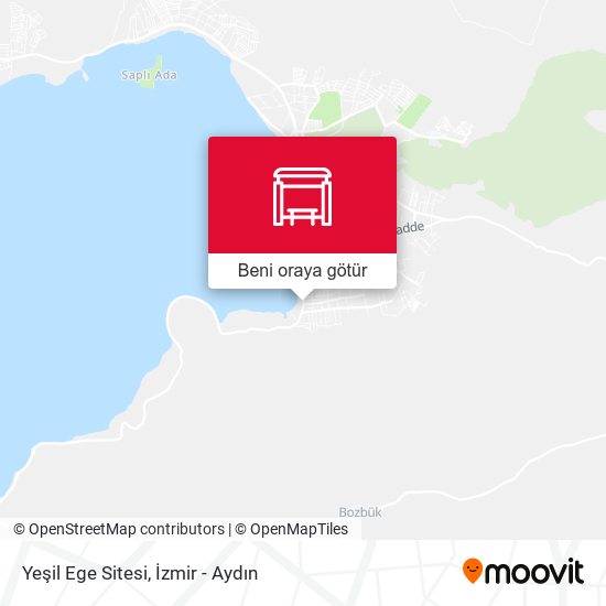 Yeşil Ege Sitesi harita