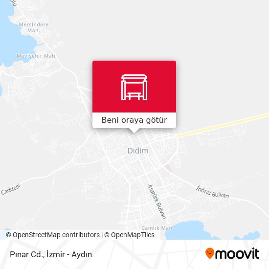 Pınar Cd. harita