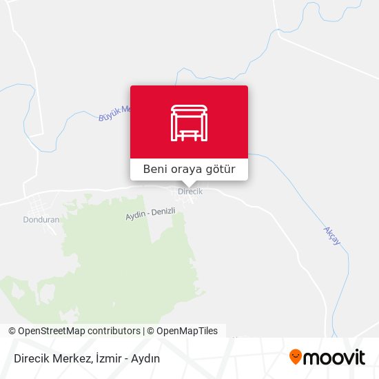 Direcik Merkez harita