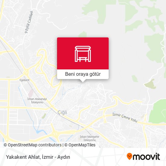 Yakakent Ahlat harita