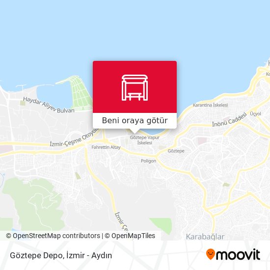 Göztepe Depo harita