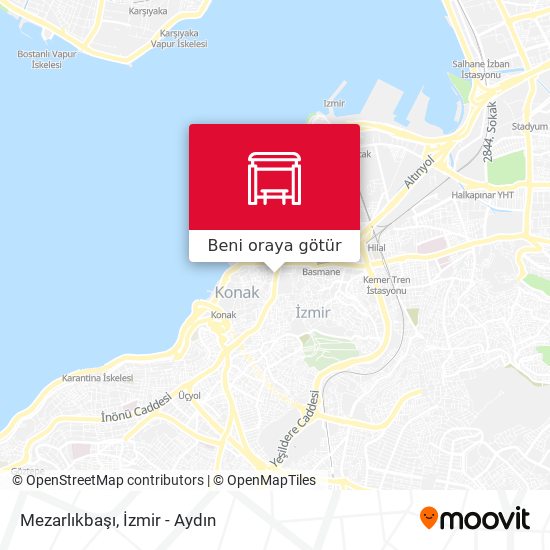 Mezarlıkbaşı harita