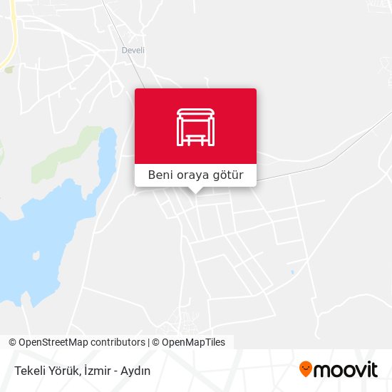 Tekeli Yörük harita