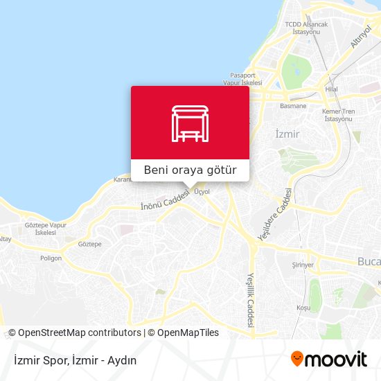 İzmir Spor harita