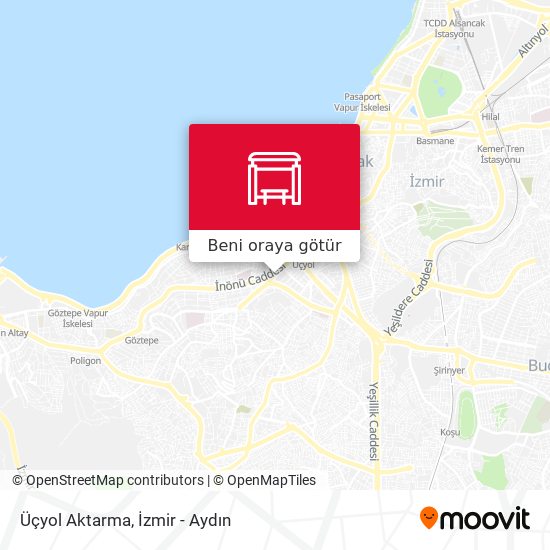 Üçyol Aktarma harita