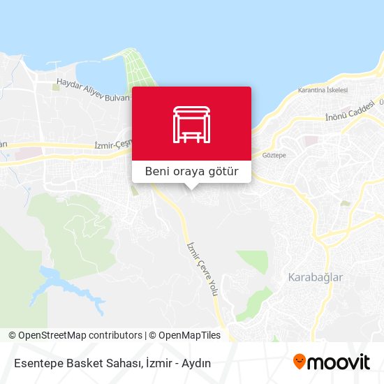 Esentepe Basket Sahası harita