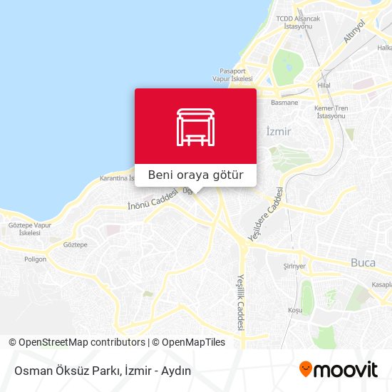 Osman Öksüz Parkı harita