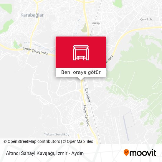Altıncı Sanayi Kavşağı harita