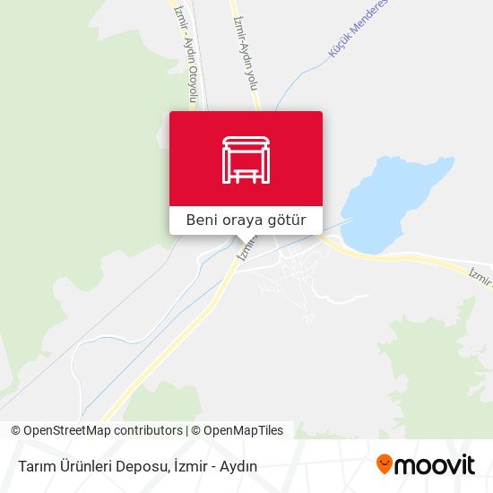 Tarım Ürünleri Deposu harita