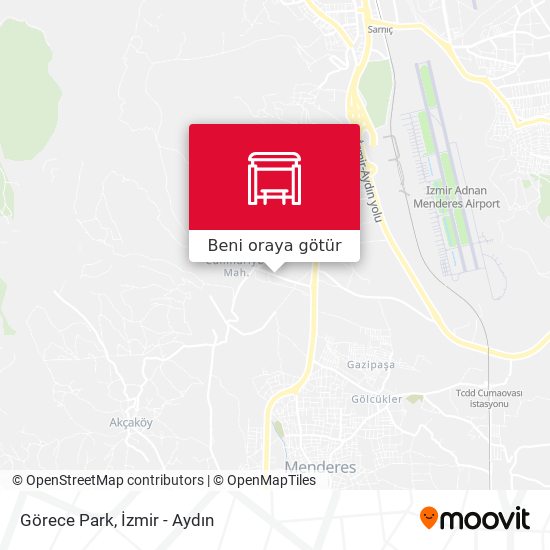 Görece Park harita