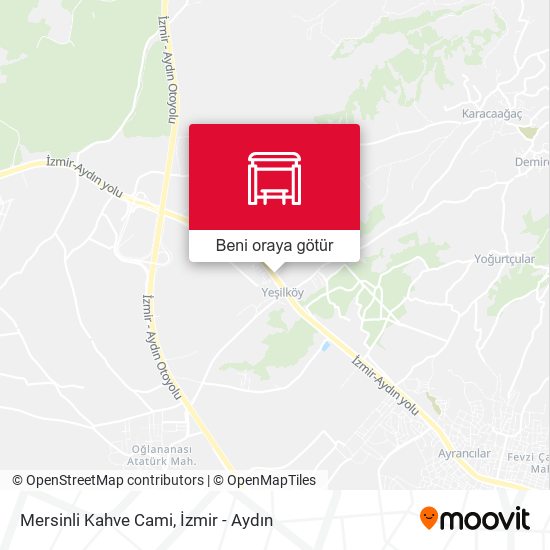 Mersinli Kahve Cami harita