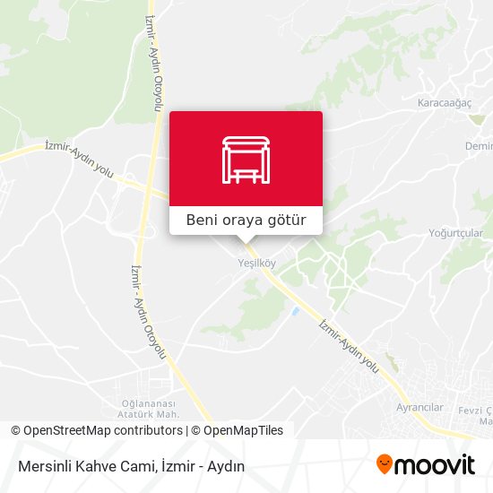 Mersinli Kahve Cami harita