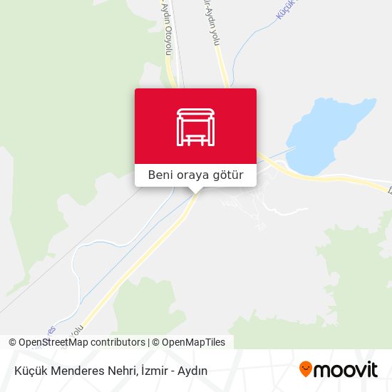 Küçük Menderes Nehri harita