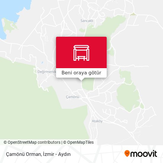 Çamönü Orman harita