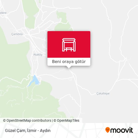 Güzel Çam harita