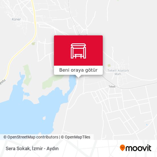 Sera Sokak harita