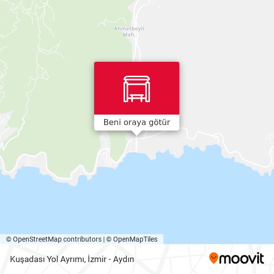 Kuşadası Yol Ayrımı harita