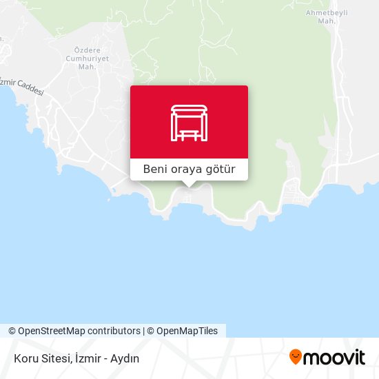 Koru Sitesi harita