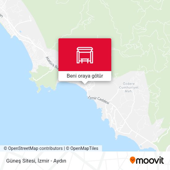Güneş Sitesi harita