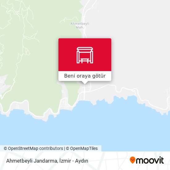 Ahmetbeyli Jandarma harita
