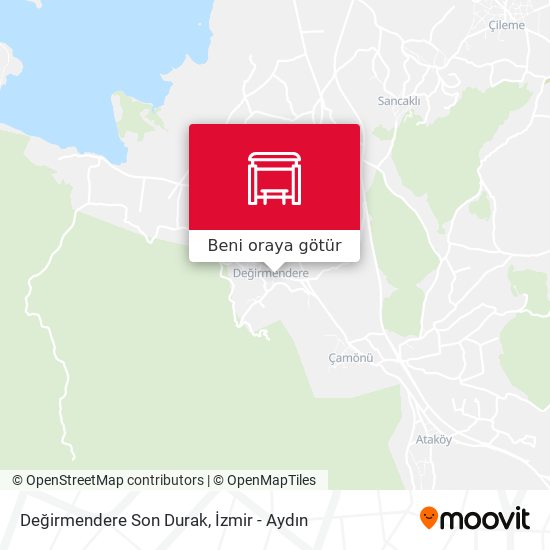 Değirmendere Son Durak harita