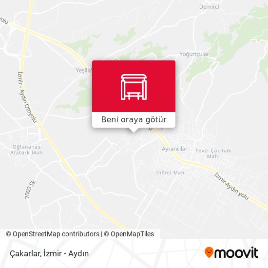 Çakarlar harita