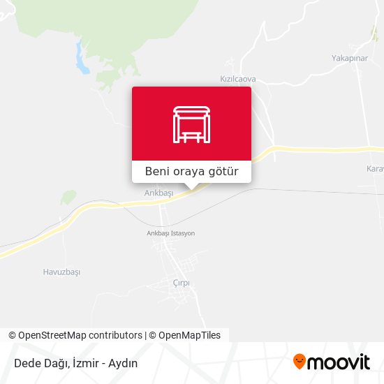 Dede Dağı harita